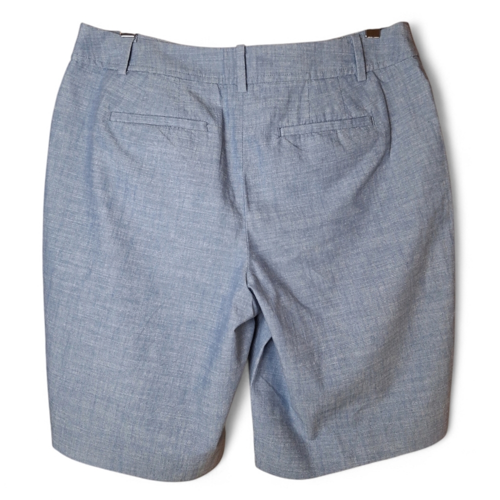 Talbots Perfect Shorts Light Blue Women's Bermudas 9" Size 8P - Picture 3 of 3